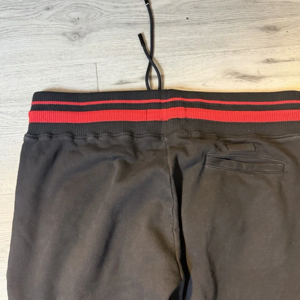 Pro Standard San Francisco 49ers Sweatpants Men's XL Black Joggers NFL Log
